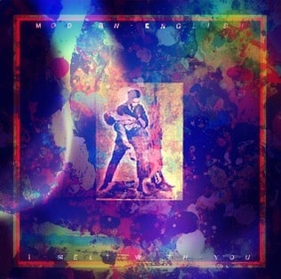 An art piece that uses the album cover art of Melt With You as its starting point
